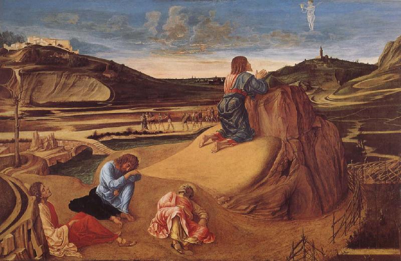 Giovanni Bellini Christ in Gethsemane oil painting image